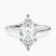 Teagan Solitaire 1.5mm Lab Diamond Engagement Ring in 14ct White Gold