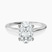 Teagan Solitaire 1.5mm Lab Diamond Engagement Ring in 18ct White Gold