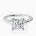 Pre-Designed Platinum Teagan Solitaire 1.5mm Lab Diamond Ring