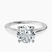 Platinum Teagan Solitaire 1.5mm Lab Diamond Ring