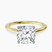 Teagan Solitaire 1.5mm Lab Diamond Engagement Ring in 14kt Yellow Gold