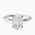Pre-Designed 10kt White Gold Azalea Classic Solitaire 1.5mm Lab Diamond Ring