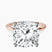 Pre-Designed 18kt Rose Gold Four Prong Solitaire 1.5mm Lab Diamond Ring