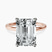 Pre-Designed 14kt Rose Gold Four Prong Solitaire 1.5mm Lab Diamond Ring