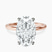 Pre-Designed 18kt Rose Gold Four Prong Solitaire 1.5mm Lab Diamond Ring