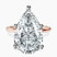 Pre-Designed 18kt Rose Gold Four Prong Solitaire 1.5mm Lab Diamond Ring