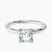 Pre-Designed Platinum Four Prong Solitaire 1.5mm Lab Diamond Ring