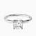 Pre-Designed Platinum Four Prong Solitaire 1.5mm Lab Diamond Ring