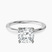 Pre-Designed Platinum Four Prong Solitaire 1.5mm Lab Diamond Ring