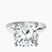 Pre-Designed Platinum Four Prong Solitaire 1.5mm Lab Diamond Ring