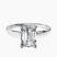 Pre-Designed Platinum Four Prong Solitaire 1.5mm Lab Diamond Ring