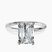 Pre-Designed Platinum Four Prong Solitaire 1.5mm Lab Diamond Ring