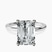 Pre-Designed 14kt White Gold Four Prong Solitaire 1.5mm Lab Diamond Ring