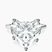 Pre-Designed 10kt White Gold Four Prong Solitaire 1.5mm Lab Diamond Ring