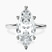Pre-Designed Platinum Four Prong Solitaire 1.5mm Lab Diamond Ring