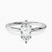 Pre-Designed Platinum Four Prong Solitaire 1.5mm Lab Diamond Ring