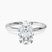 Pre-Designed 14kt White Gold Four Prong Solitaire 1.5mm Lab Diamond Ring