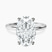 Pre-Designed Platinum Four Prong Solitaire 1.5mm Lab Diamond Ring