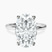 Pre-Designed Platinum Four Prong Solitaire 1.5mm Lab Diamond Ring