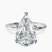 Pre-Designed Platinum Four Prong Solitaire 1.5mm Lab Diamond Ring