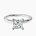 Pre-Designed Platinum Four Prong Solitaire 1.5mm Lab Diamond Ring