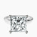 Pre-Designed Platinum Four Prong Solitaire 1.5mm Lab Diamond Ring