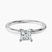 Pre-Designed Platinum Four Prong Solitaire 1.5mm Lab Diamond Ring