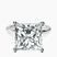 Pre-Designed Platinum Four Prong Solitaire 1.5mm Lab Diamond Ring