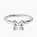 Pre-Designed Platinum Four Prong Solitaire 1.5mm Lab Diamond Ring
