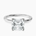 Pre-Designed Platinum Four Prong Solitaire 1.5mm Lab Diamond Ring