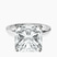 Pre-Designed 10kt White Gold Four Prong Solitaire 1.5mm Lab Diamond Ring