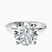 Pre-Designed Platinum Four Prong Solitaire 1.5mm Lab Diamond Ring