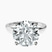 Pre-Designed Platinum Four Prong Solitaire 1.5mm Lab Diamond Ring