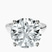 Pre-Designed 14kt White Gold Four Prong Solitaire 1.5mm Lab Diamond Ring