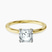 Pre-Designed 18kt Yellow Gold Four Prong Solitaire 1.5mm Lab Diamond Ring