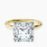 Pre-Designed 14kt Yellow Gold Four Prong Solitaire 1.5mm Lab Diamond Ring