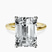 Pre-Designed 10kt Yellow Gold Four Prong Solitaire 1.5mm Lab Diamond Ring