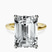 Pre-Designed 10kt Yellow Gold Four Prong Solitaire 1.5mm Lab Diamond Ring