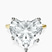 Pre-Designed 14kt Yellow Gold Four Prong Solitaire 1.5mm Lab Diamond Ring