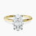 Pre-Designed 14ct Yellow Gold Four Prong Solitaire 1.5mm Lab Diamond Ring
