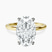 Pre-Designed 10kt Yellow Gold Four Prong Solitaire 1.5mm Lab Diamond Ring