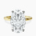 Pre-Designed 10kt Yellow Gold Four Prong Solitaire 1.5mm Lab Diamond Ring