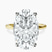 Pre-Designed 14kt Yellow Gold Four Prong Solitaire 1.5mm Lab Diamond Ring