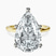 Pre-Designed 18kt Yellow Gold Four Prong Solitaire 1.5mm Lab Diamond Ring