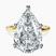 Pre-Designed 10kt Yellow Gold Four Prong Solitaire 1.5mm Lab Diamond Ring