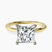 Pre-Designed 14kt Yellow Gold Four Prong Solitaire 1.5mm Lab Diamond Ring