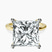 Pre-Designed 10kt Yellow Gold Four Prong Solitaire 1.5mm Lab Diamond Ring