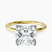 Pre-Designed 18kt Yellow Gold Four Prong Solitaire 1.5mm Lab Diamond Ring