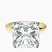 Pre-Designed 14kt Yellow Gold Four Prong Solitaire 1.5mm Lab Diamond Ring