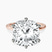 Pre-Designed 18kt Rose Gold Six Prong Solitaire 1.5mm Lab Diamond Ring